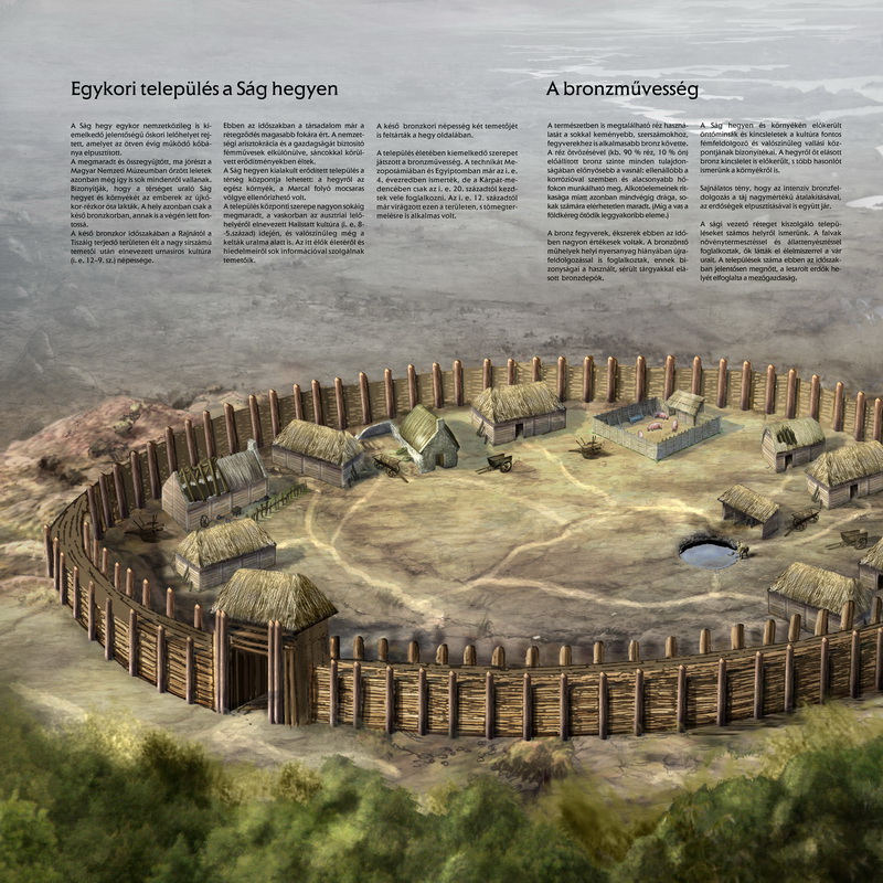 A bronzkori tabló részlete